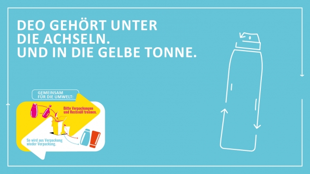 Forum Rezyklat startet Informationskampagne zur richtigen Mülltrennung - Motiv der Kampagne des Forum Rezyklat zum Weltrecyclingtag 2023 - Quelle: Forum Rezyklat